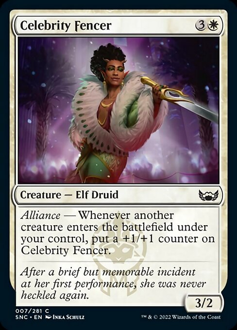 Celebrity Fencer [Foil]