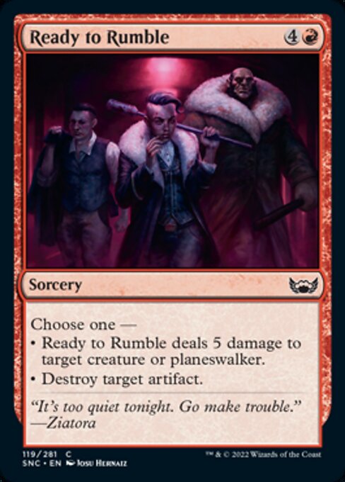 Ready to Rumble [Foil]