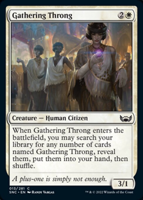 Gathering Throng [Foil]