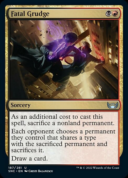 Fatal Grudge [Foil]