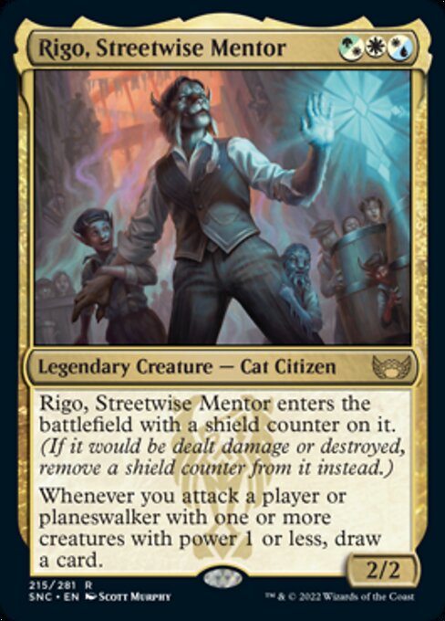 Rigo, Streetwise Mentor [Foil]