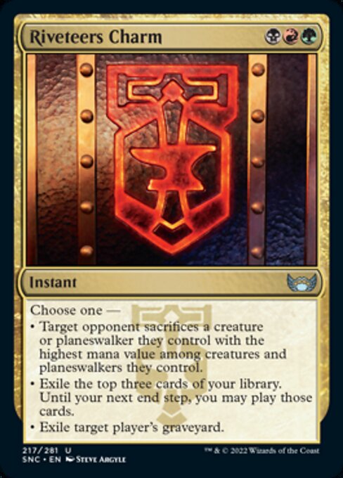 Riveteers Charm [Foil]