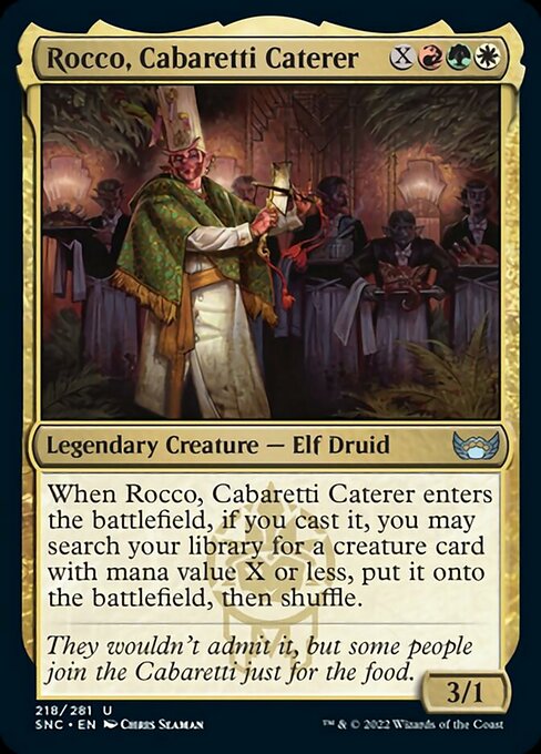 Rocco, Cabaretti Caterer [Foil]