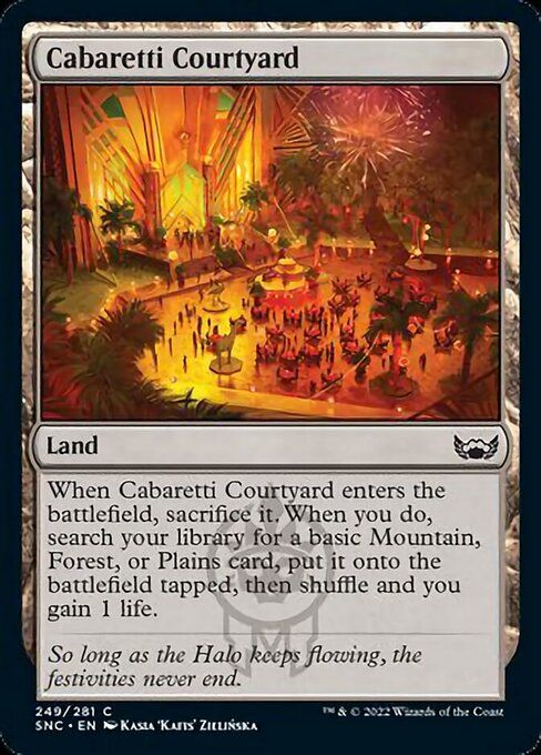 Cabaretti Courtyard [Foil]