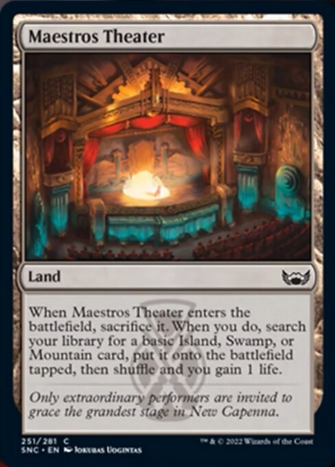 Maestros Theater [Foil]