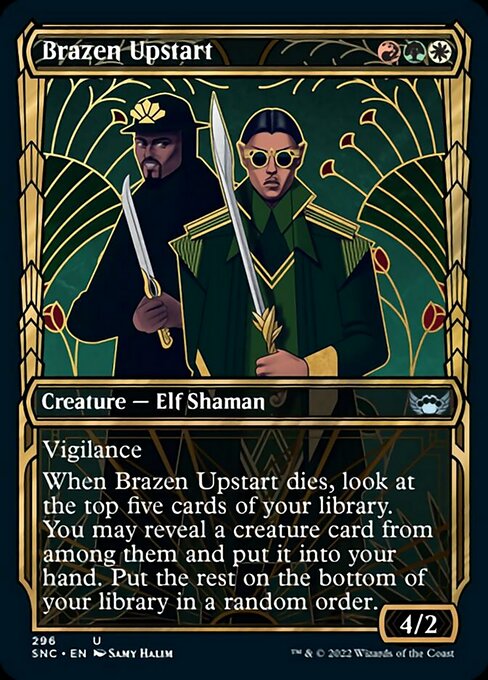 Brazen Upstart [Showcase Foil]