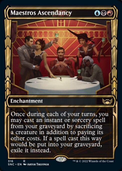 Maestros Ascendancy [Showcase Foil]