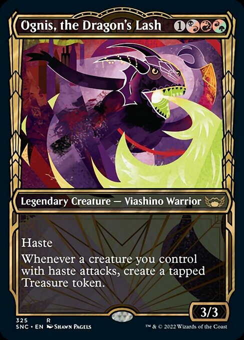 Ognis, the Dragon's Lash [Showcase Foil]