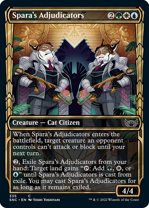 Spara's Adjudicators [Showcase Foil]