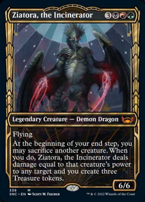 Ziatora, the Incinerator [Showcase Foil]