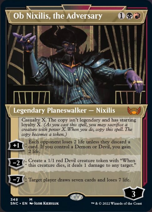 Ob Nixilis, the Adversary [Showcase]