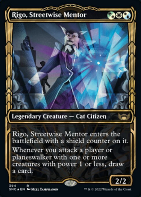 Rigo, Streetwise Mentor [Showcase Foil]