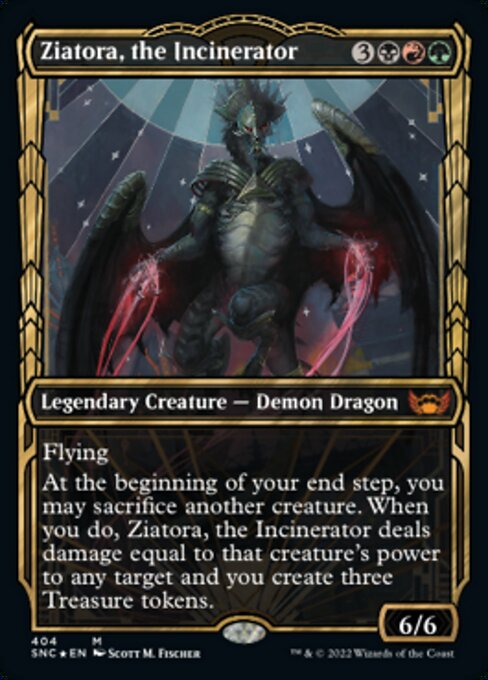 Ziatora, the Incinerator [Showcase Foil]