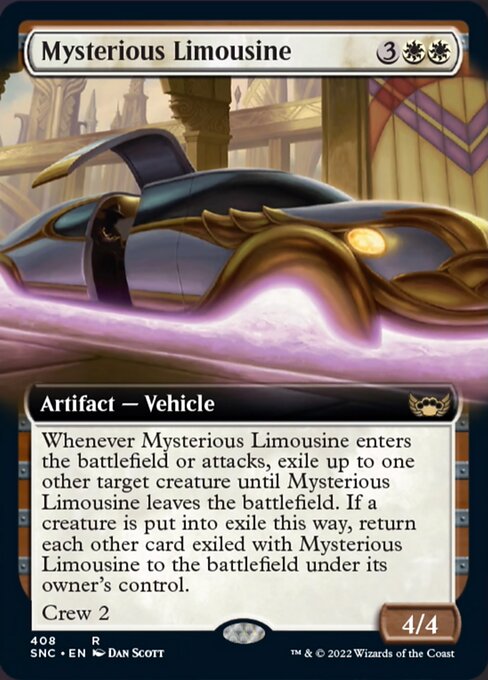 Mysterious Limousine [Extended Artwork Foil]