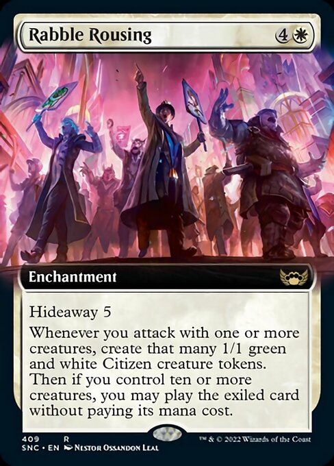Rabble Rousing [Extended Artwork Foil]