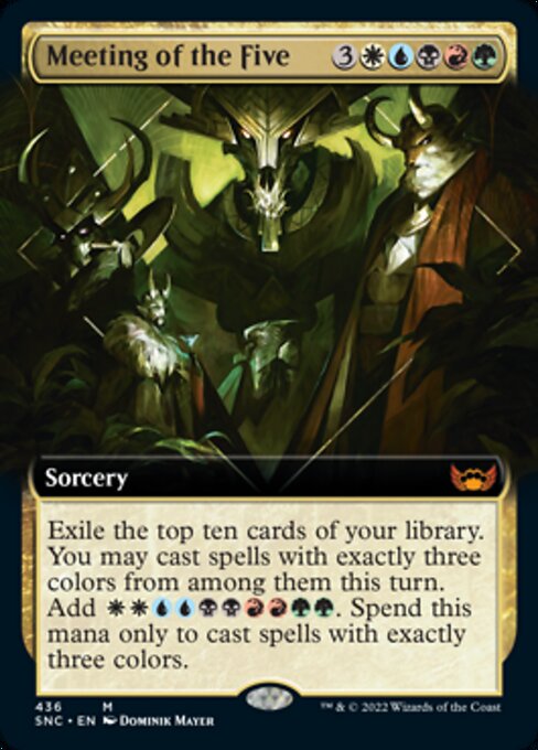 Meeting of the Five [Extended Artwork Foil]