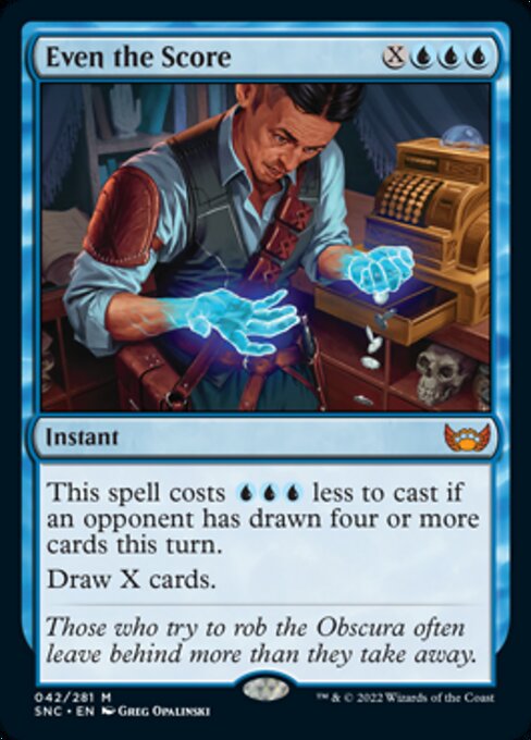 Even the Score [Foil]