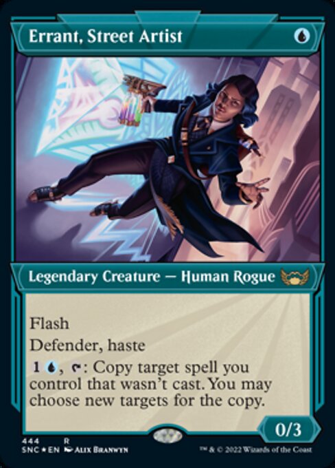 Errant, Street Artist [Showcase Etched Foil]