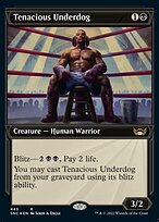 Tenacious Underdog [Showcase Etched Foil]