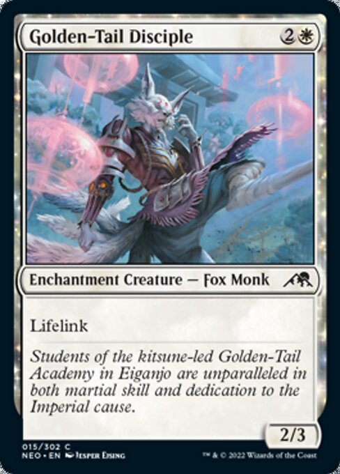 Golden-Tail Disciple [Foil]