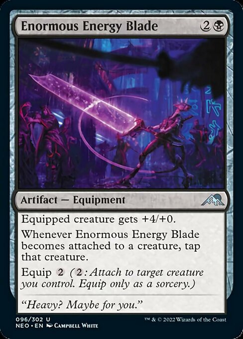 Enormous Energy Blade [Foil]
