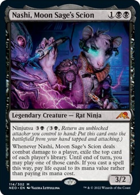 Nashi, Moon Sage's Scion [Foil]