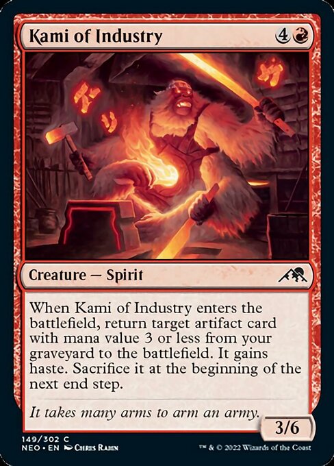 Kami of Industry [Foil]