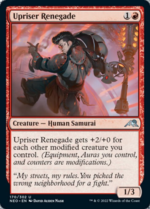 Upriser Renegade [Foil]