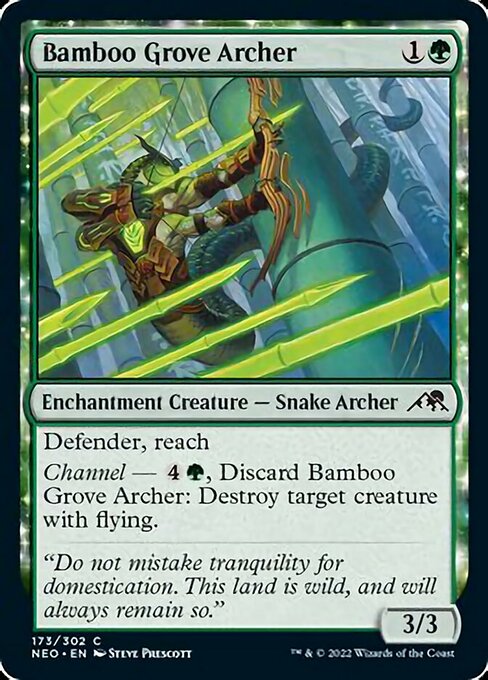 Bamboo Grove Archer [Foil]