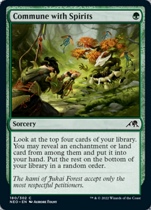 Commune with Spirits [Foil]