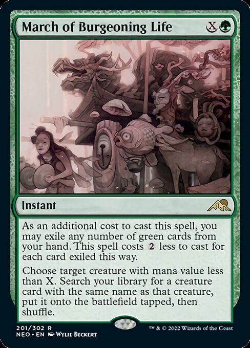 March of Burgeoning Life [Foil]