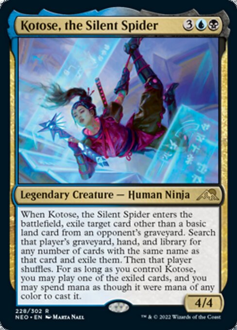 Kotose, the Silent Spider [Foil]