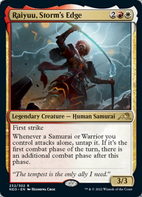 Raiyuu, Storm's Edge [Foil]