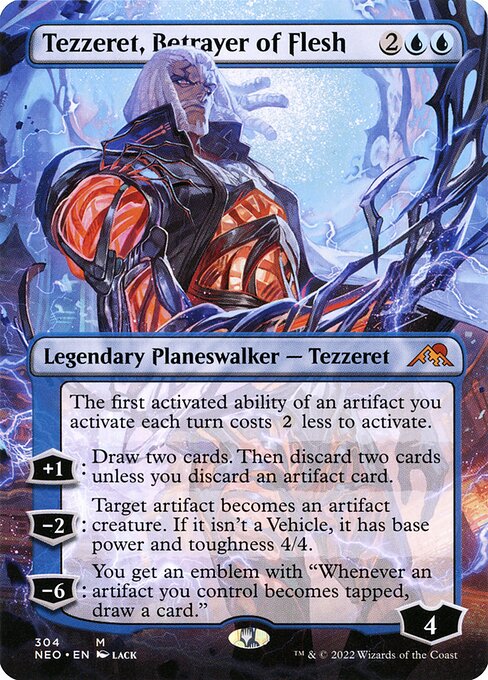 Tezzeret, Betrayer of Flesh [Borderless]