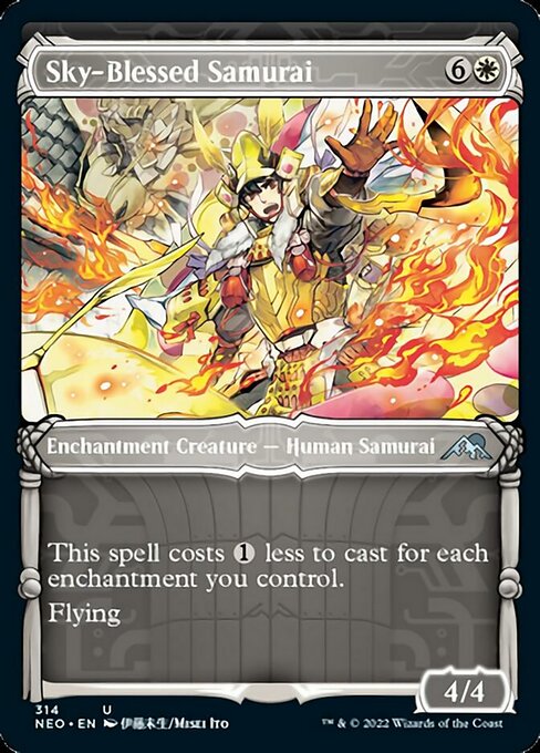 Sky-Blessed Samurai [Showcase Foil]