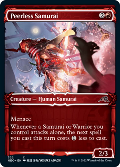 Peerless Samurai [Showcase Foil]