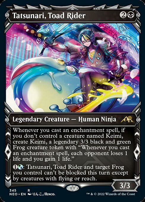 Tatsunari, Toad Rider [Showcase Foil]