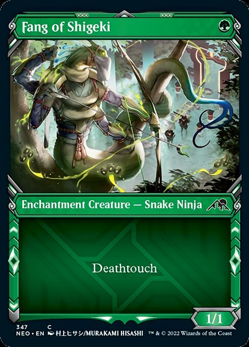 Fang of Shigeki [Showcase Foil]