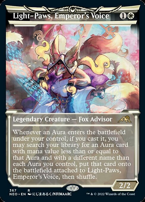 Light-Paws, Emperor's Voice [Showcase Foil]