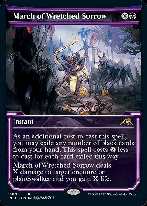 March of Wretched Sorrow [Showcase Foil]