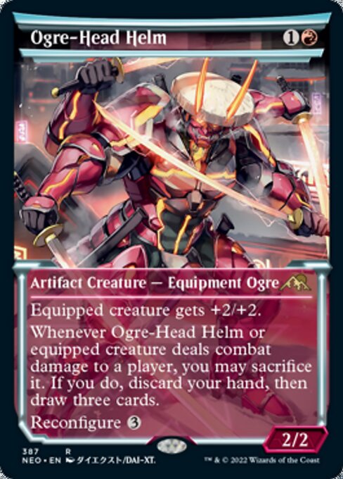 Ogre-Head Helm [Showcase Foil]