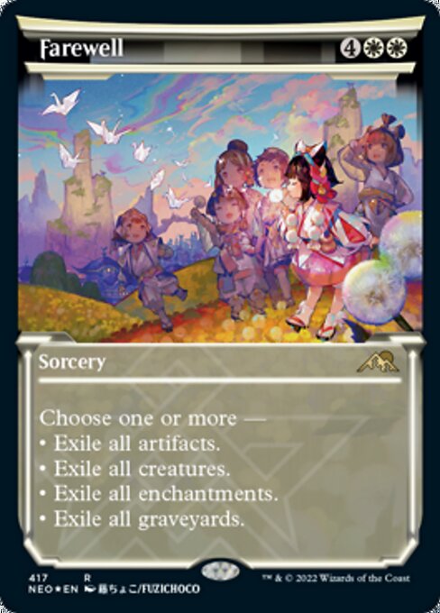 Farewell [Showcase Etched Foil]