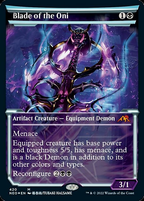 Blade of the Oni [Showcase Etched Foil]