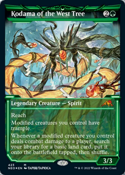 Kodama of the West Tree [Showcase Etched Foil]