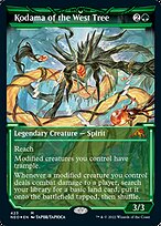 Kodama of the West Tree [Showcase Etched Foil]