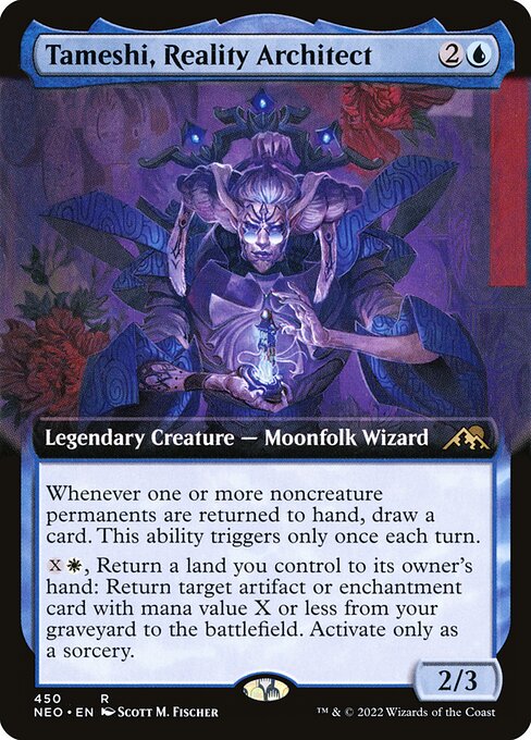 Tameshi, Reality Architect [Extended Artwork Foil]