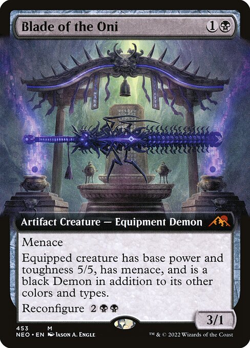 Blade of the Oni [Extended Artwork Foil]