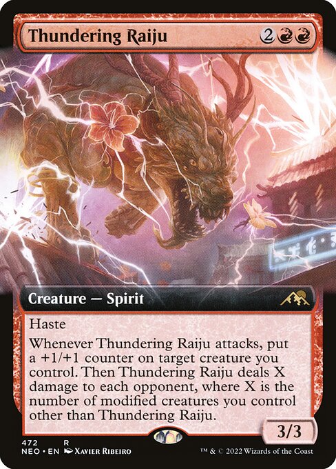 Thundering Raiju [Extended Artwork]
