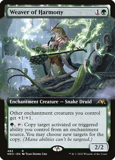 Weaver of Harmony [Extended Artwork Foil]