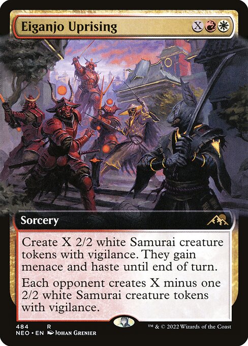 Eiganjo Uprising [Extended Artwork Foil]